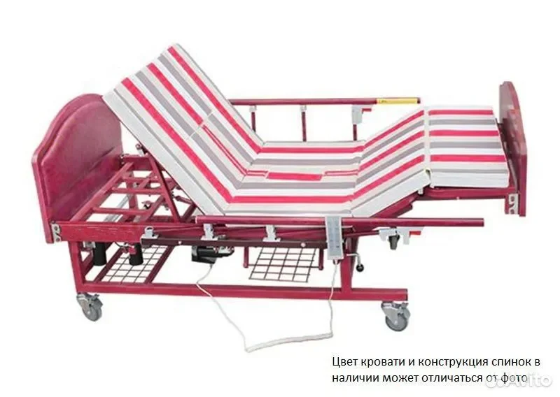 Медицинская кровать для лежачих больных электропри - миниатюра 2