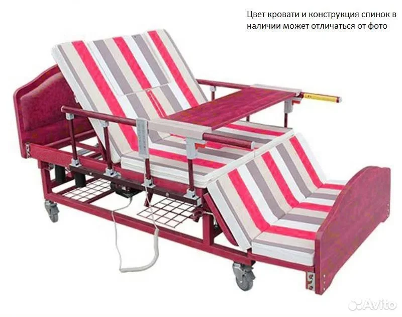 Медицинская кровать для лежачих больных электропри - миниатюра 3