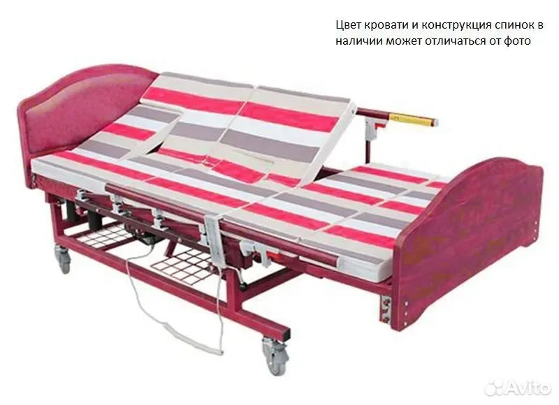 Медицинская кровать для лежачих больных электропри - миниатюра 4