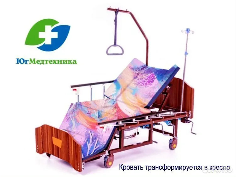 Кровать для лежачих больных JSO/6K - миниатюра 3