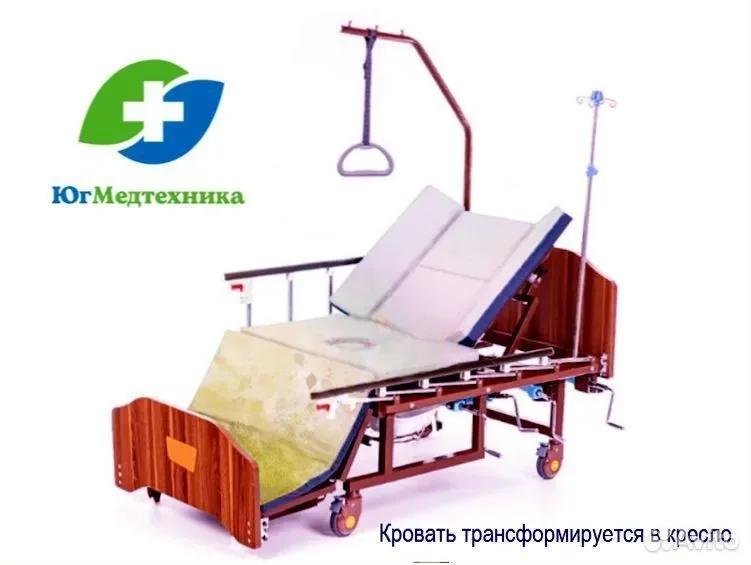 Кровать для лежачих больных BJ+Y6E - миниатюра 2