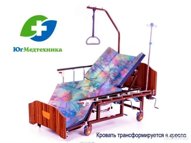 Кровать для лежачих больных SG+K6 - миниатюра 2
