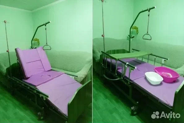 Медицинская кровать для лежачих больных цифровая - изображение 1