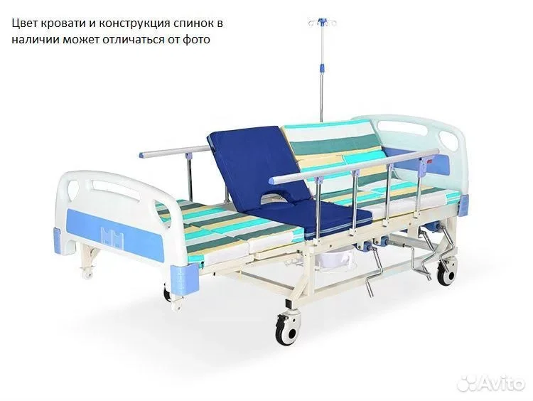 Кровать для лежачих больных механ Аренда Рассрочка - миниатюра 2