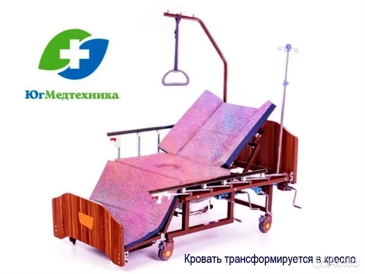 Кровать для лежачих больных JJF/I5K - миниатюра 3