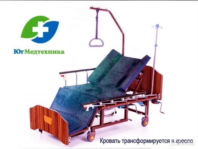 Кровать для лежачих больных SJ-T05 - миниатюра 3