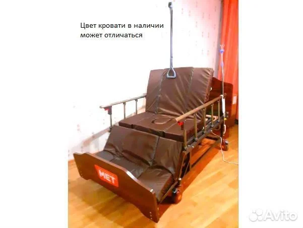 Медицинская кровать для лежачего больного +apeнда - миниатюра 2