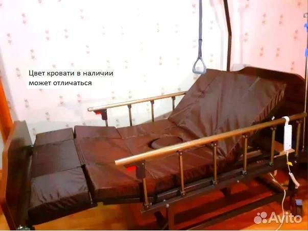 Медицинская кровать для лежачего больного +apeнда - миниатюра 3