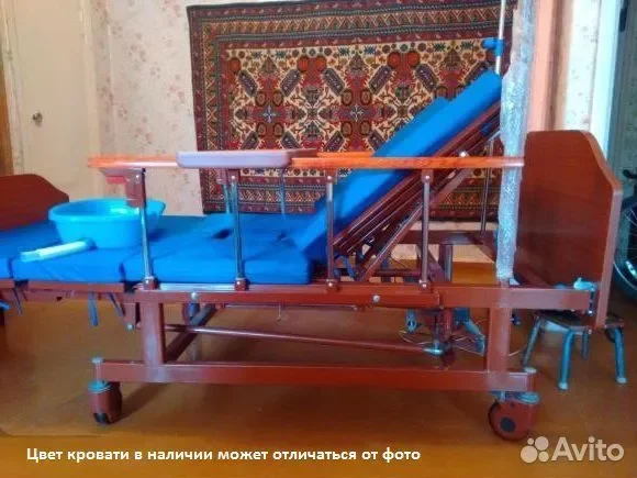 Медицинская кровать для лежачих больных в кресло - миниатюра 7