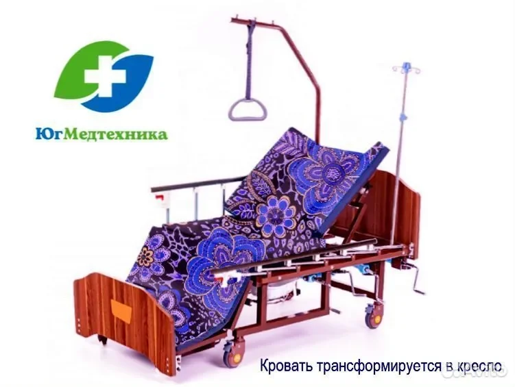 Кровать для лежачих больных J8T*v.t - миниатюра 2