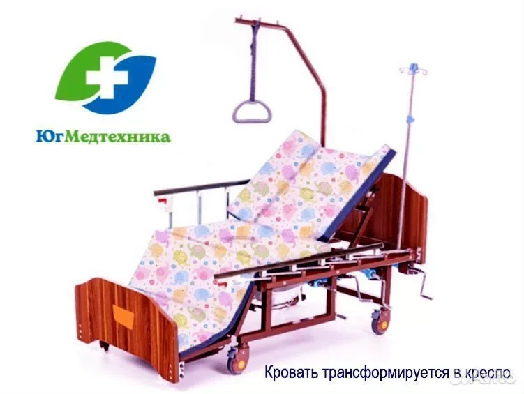 Кровать для лежачих больных JC3+qp* - миниатюра 3