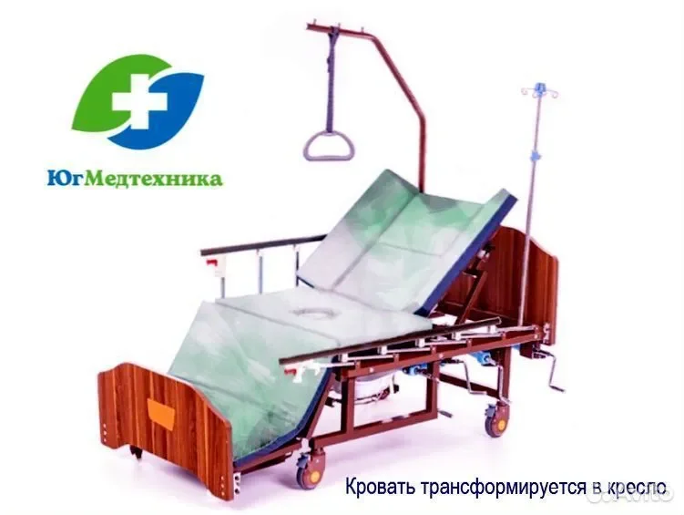 Кровать для лежачих больных J9/R+W - миниатюра 3