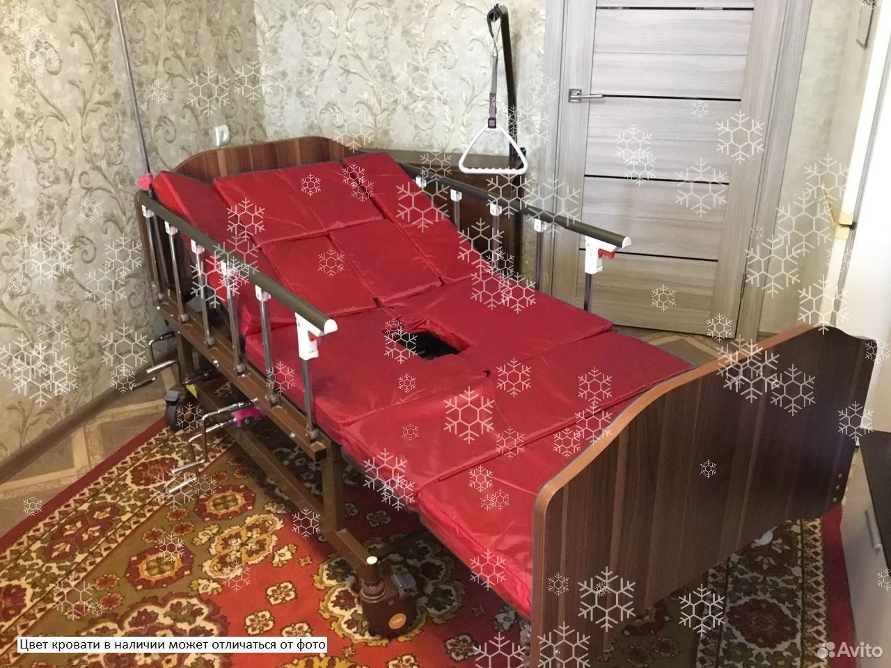 Медицинская кровать для лежачих больных - миниатюра 3