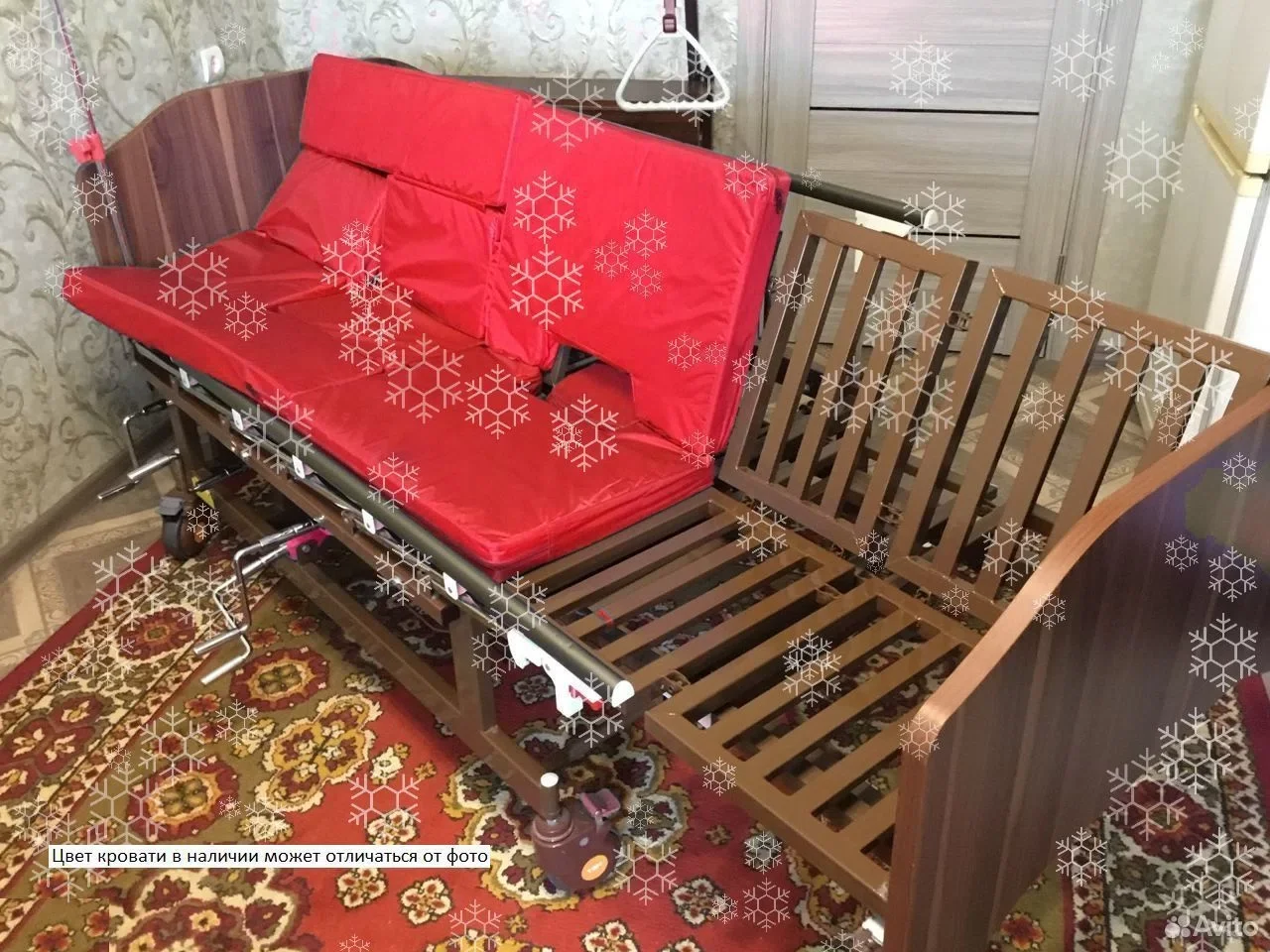 Медицинская кровать для лежачих больных - миниатюра 4
