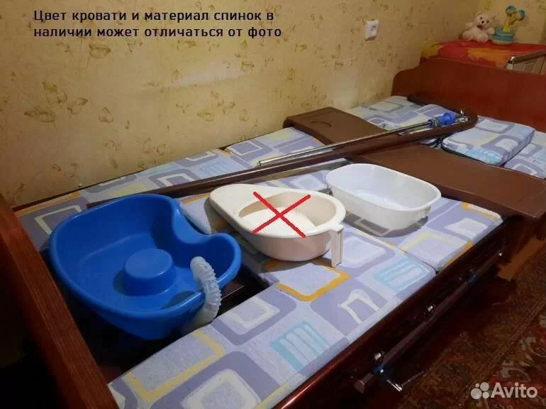 Медицинская кровать для лежачих больных +прокат - миниатюра 5