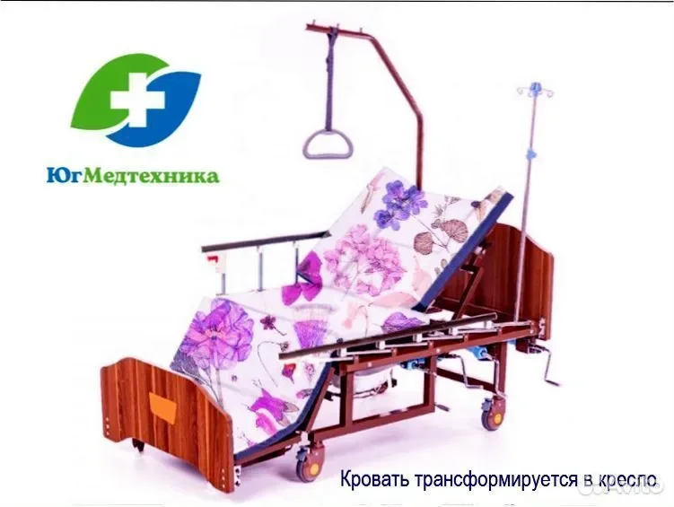 Кровать для лежачих больных BR/J3F - миниатюра 3