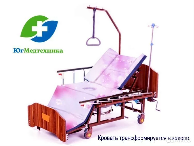 Кровать для лежачих больных CW6/YB - миниатюра 2