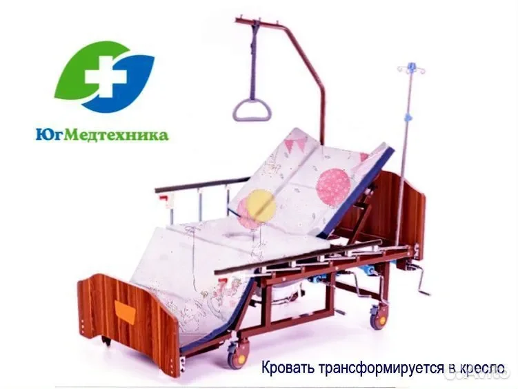 Кровать для лежачих больных SQ-5k/qf - миниатюра 3