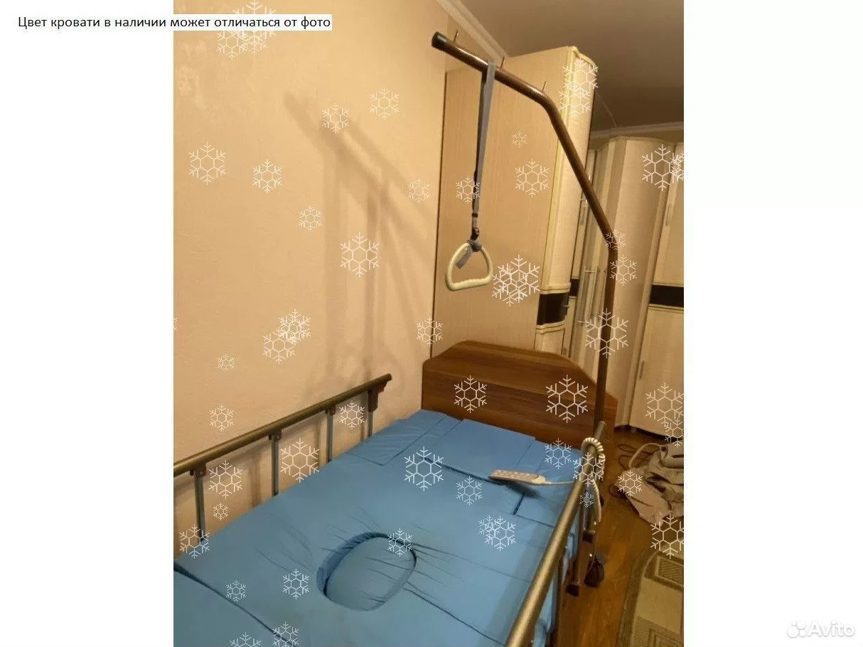 Медицинская кровать для лежачих больных аренда+ - миниатюра 5