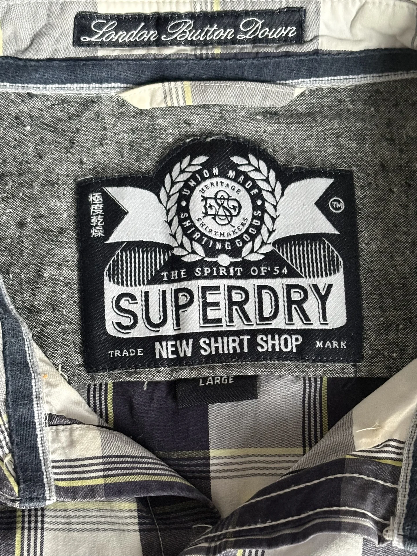 Рубашка мужская от SuperDry размер L - миниатюра 5