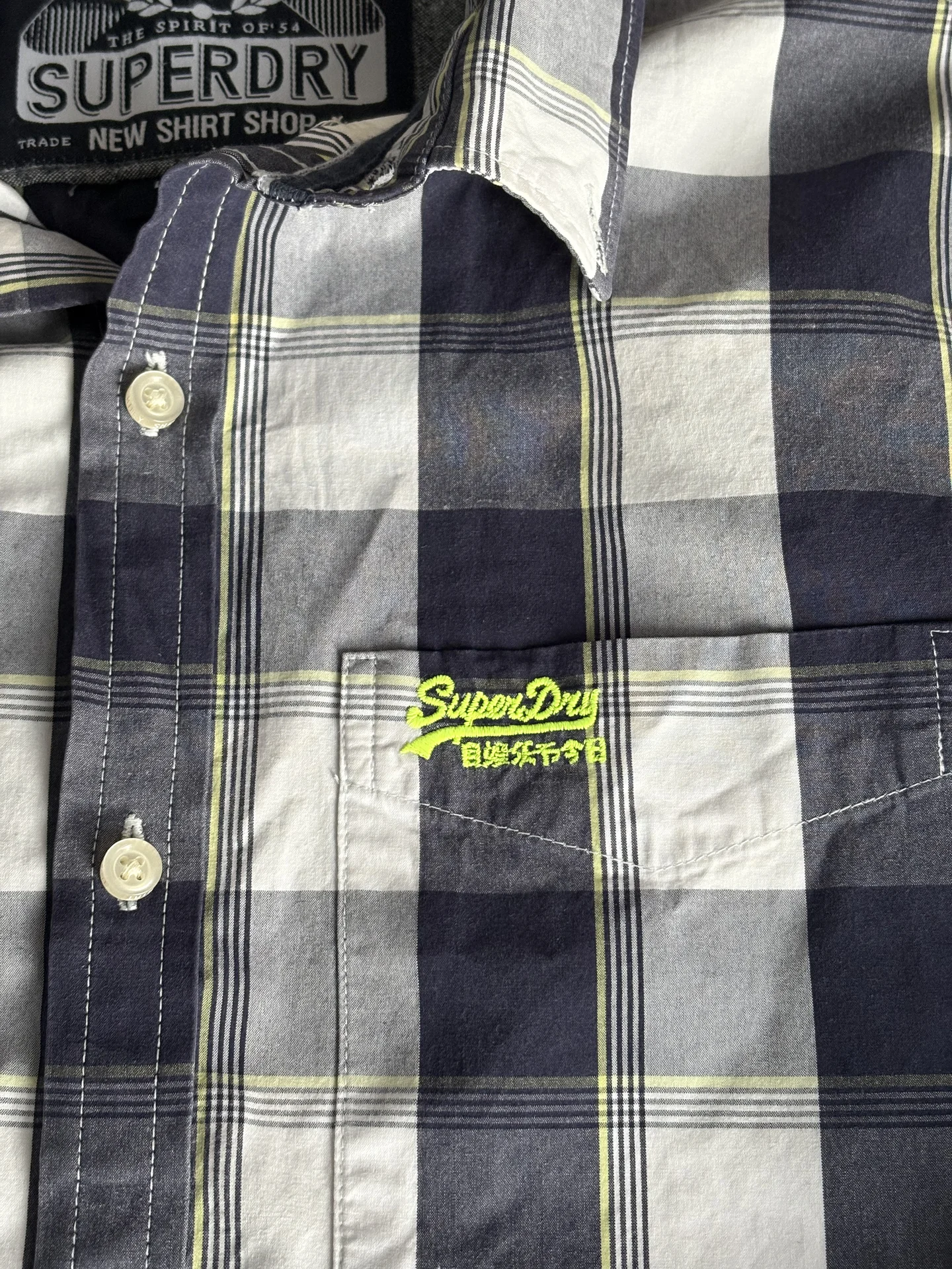 Рубашка мужская от SuperDry размер L - миниатюра 7