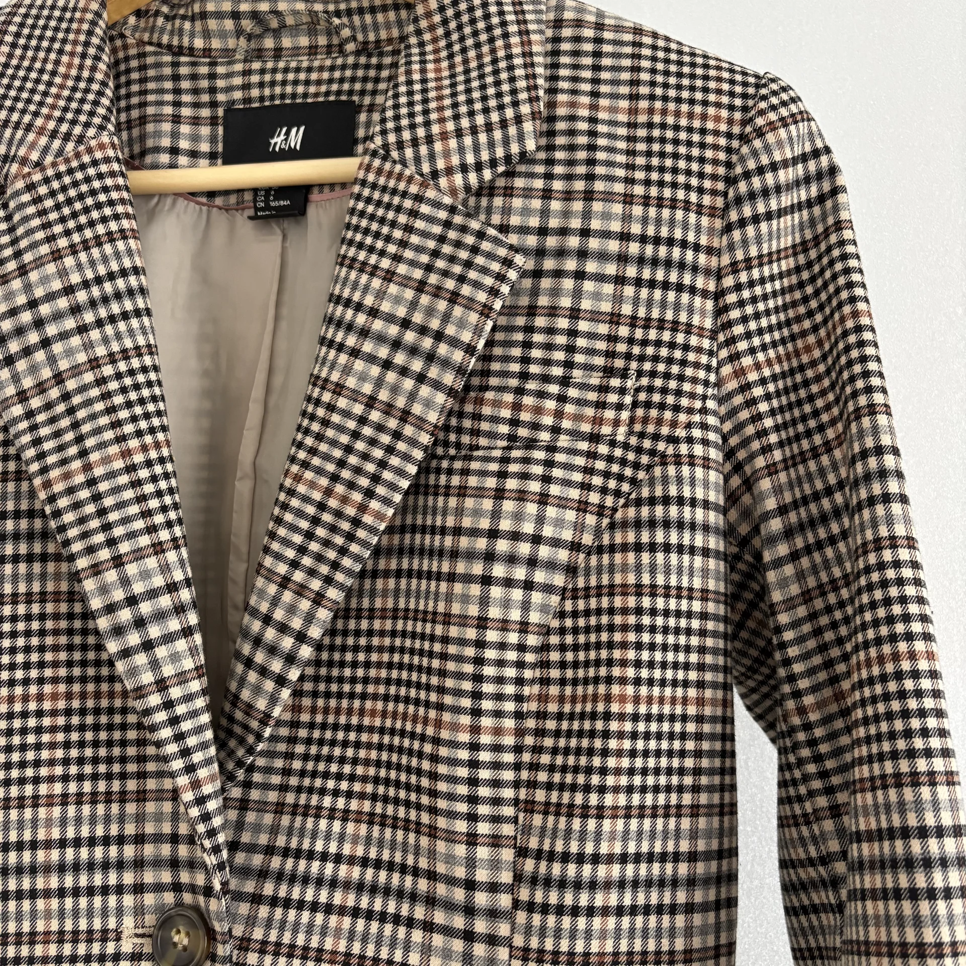 Пиджак женский H&M 42-44 - миниатюра 4