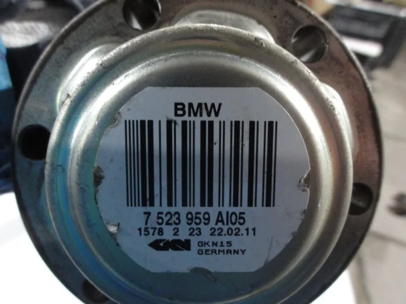 Полуось (привод) задний BMW 1 E87 N45B16A 2011 - миниатюра 4