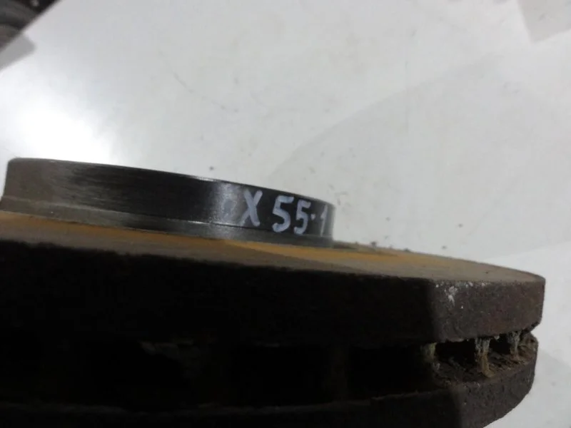 Диск тормозной передний Hyundai IX55 3.0 AT D6EA - миниатюра 2