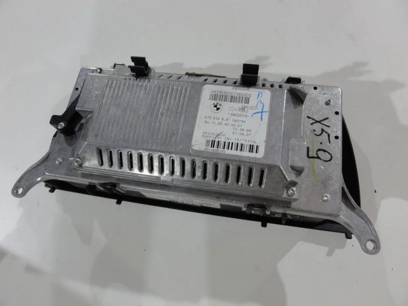 Дисплей информационный BMW X5 E70 N62B48B 2007 - миниатюра 3