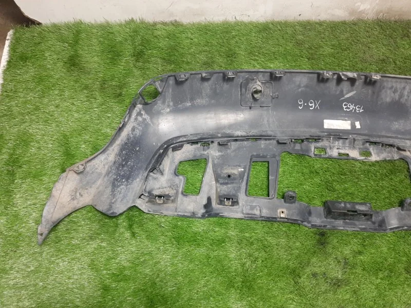 Юбка бампера задняя BMW X6 E71 N57D30B 2013 - миниатюра 5