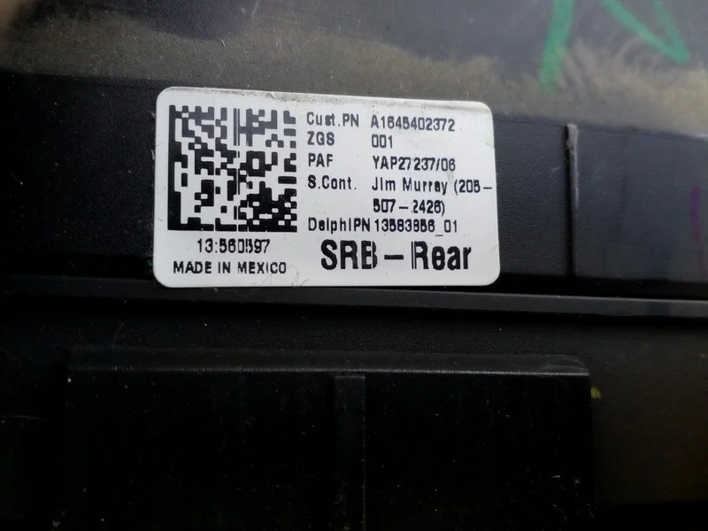 Блок предохранителей Mercedes-Benz GL470 X164 - миниатюра 3