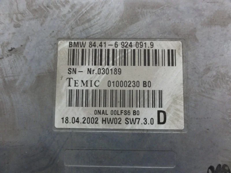Блок управления BMW 7 E65 N62B44A 2002 - миниатюра 4