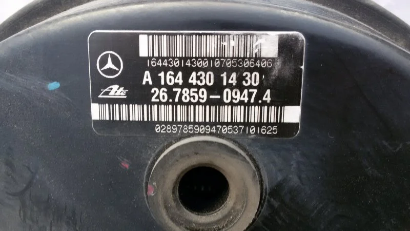 Усилитель тормозов вакуумный Mercedes-Benz GL470 - миниатюра 2