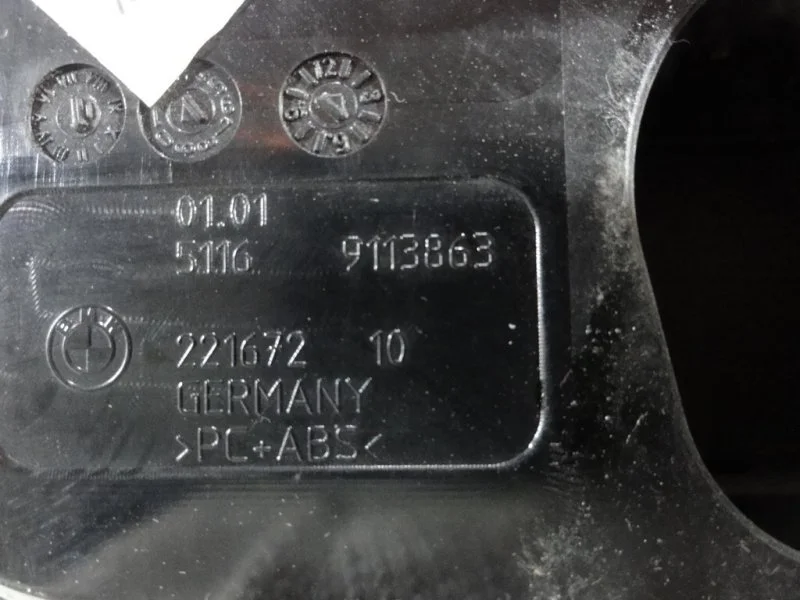 Накладка консоли BMW 7 F02 N63B44A 2010 - миниатюра 6
