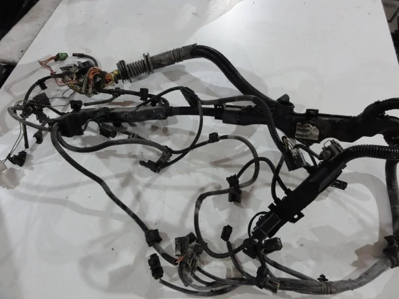 Проводка двигателя BMW X5 E70 N57D30B 2010 - миниатюра 4