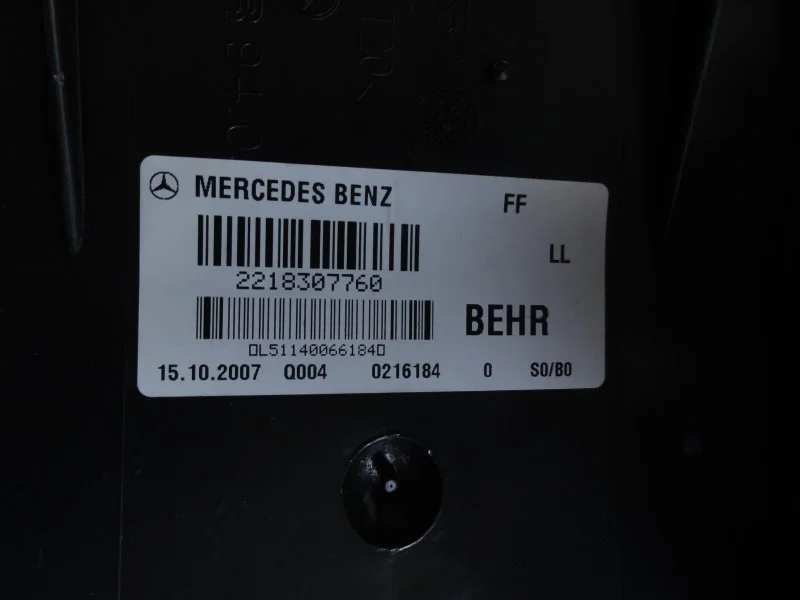 Корпус отопителя (печка) передний Mercedes-Benz S - миниатюра 4