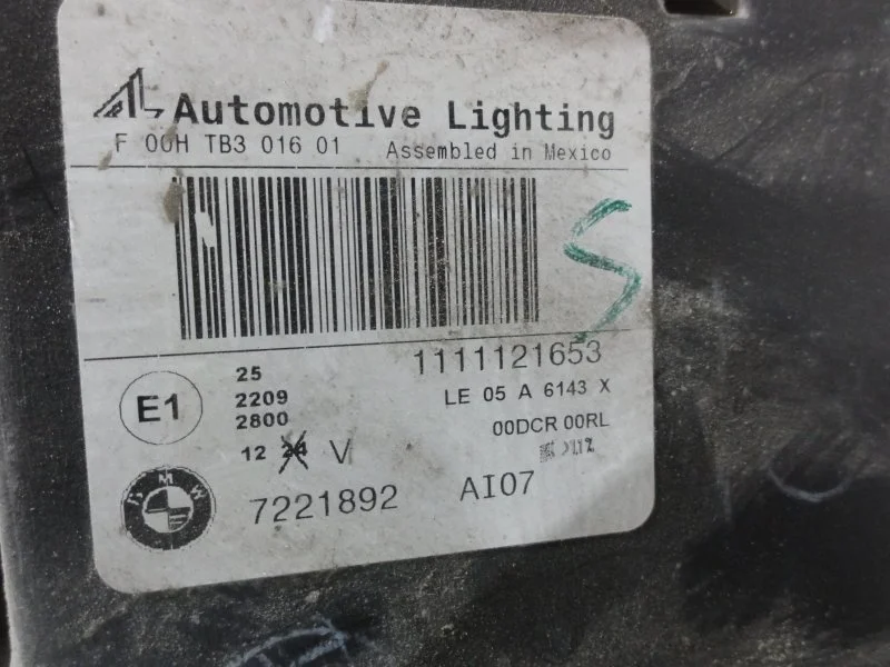 Фара ксеноновая передняя правая BMW X5 E70 N57D30B - миниатюра 5