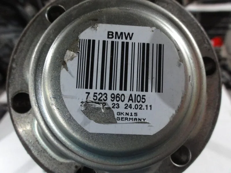 Полуось (привод) задний правый BMW 1 E87 N45B16A - миниатюра 3