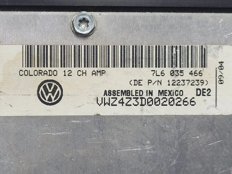Усилитель акустической системы Volkswagen Touareg - миниатюра 6