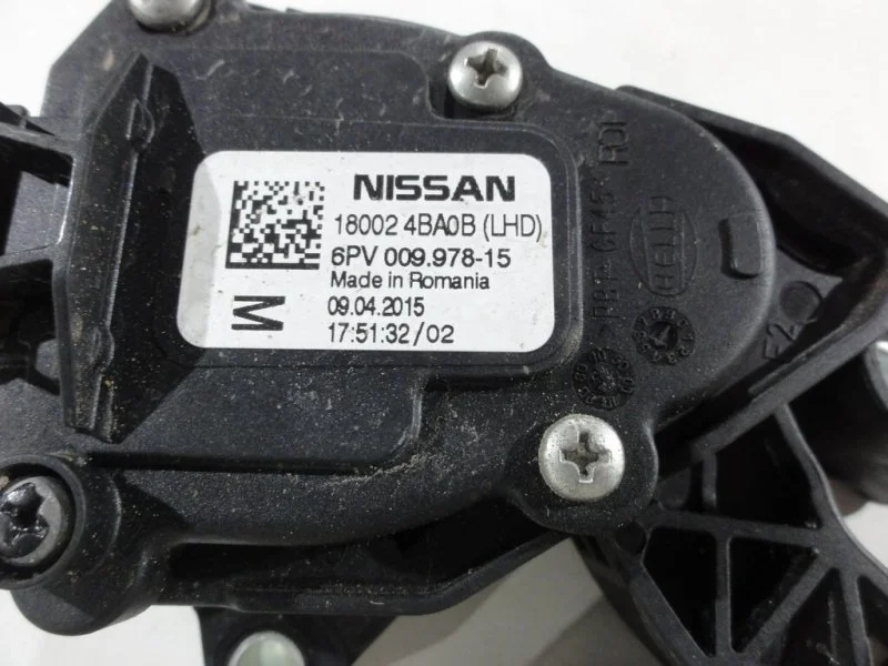 Педаль газа Nissan Qashqai 2 MR20DD 2015 - миниатюра 4