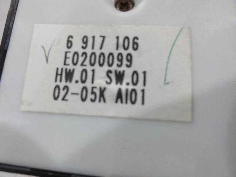Блок стеклоподъемников передний BMW 7 E65 N62B44A - миниатюра 3