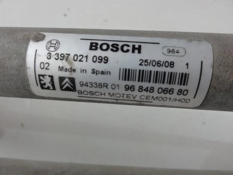 Трапеция стеклоочистителей Peugeot 308 1 1.6 EP6 - миниатюра 4