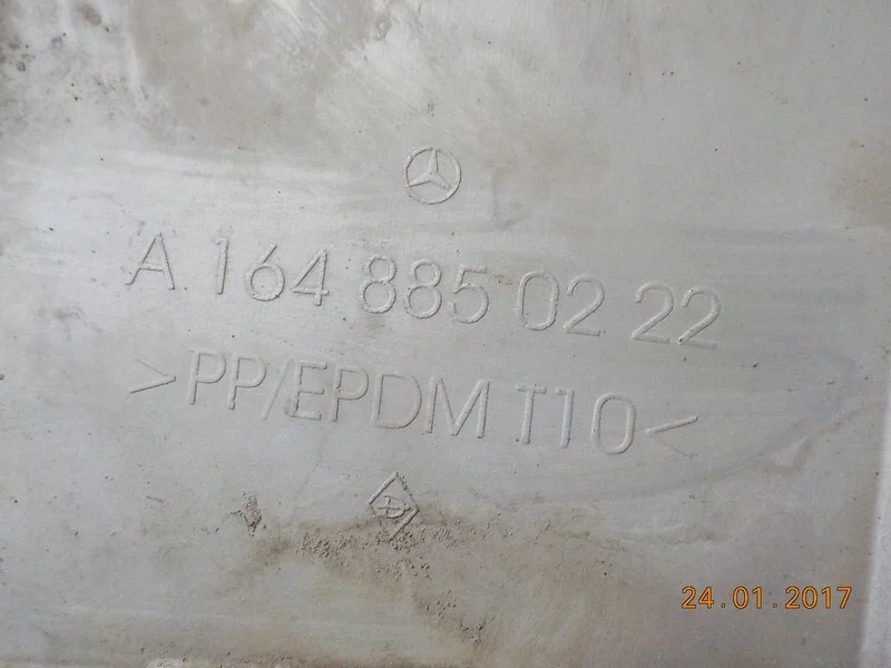 Накладка бампера передняя Mercedes-Benz ML W164 - миниатюра 5