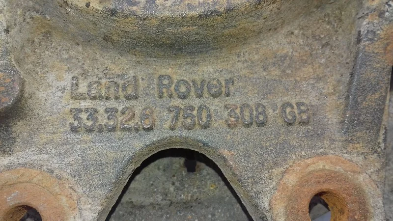 Кулак поворотный задний правый Land Rover Range - миниатюра 3
