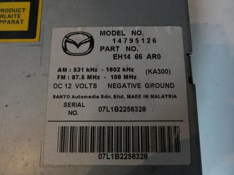 Магнитола Mazda CX 7 - миниатюра 3
