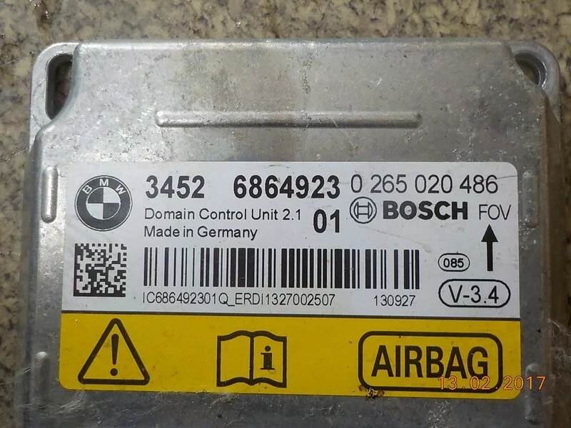 Блок AIR BAG BMW 5 F10/F11 N47D20C 2013 - миниатюра 4