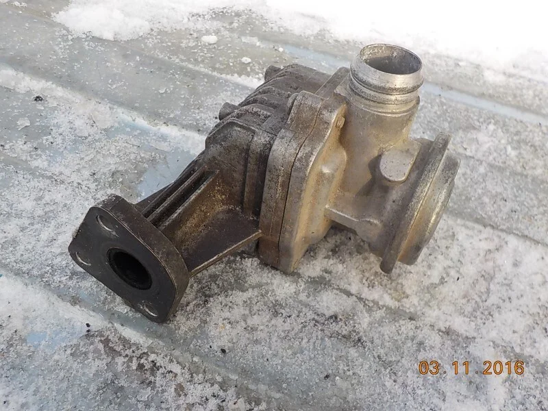 Клапан EGR ( ЕГР ) Mercedes-Benz ML W164 272.967 - миниатюра 3