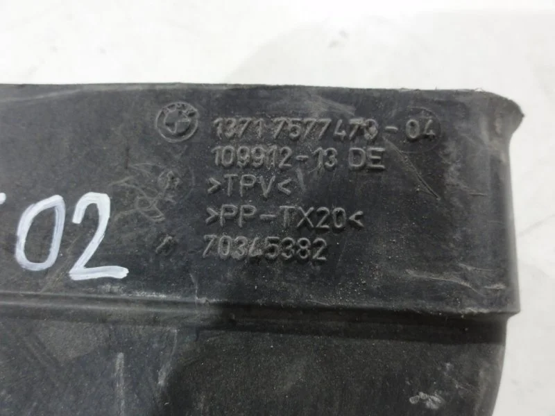 Воздуховод левый BMW 7 F02 N63B44A 2010 - миниатюра 3
