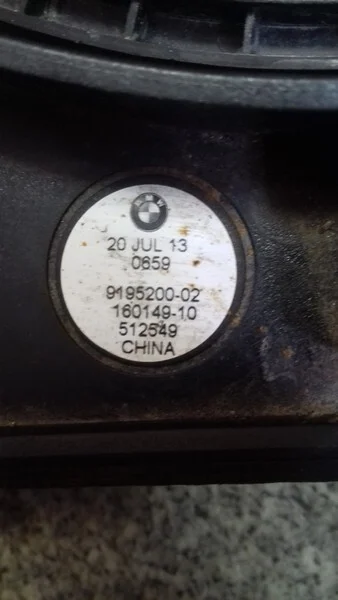Динамик правый BMW 5 F10/F11 N47D20C 2013 - миниатюра 2