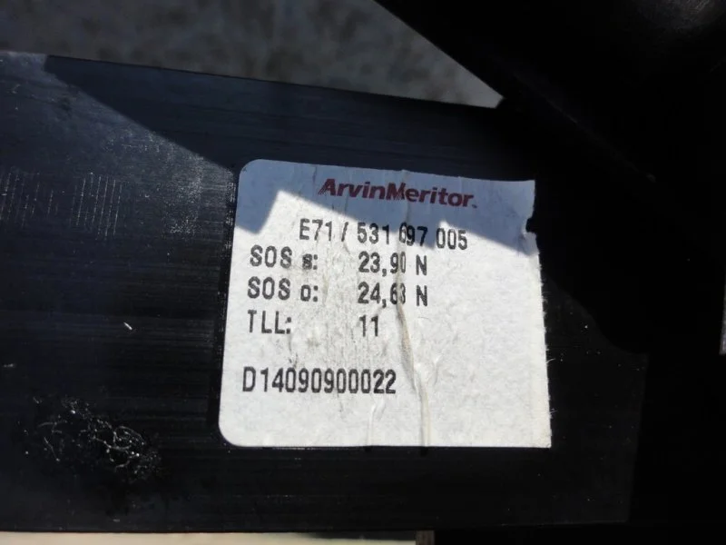 Люк электрический BMW X6 E71 N63B44A 2009 - миниатюра 3